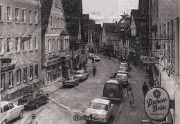 Blick die Marktstraße runter