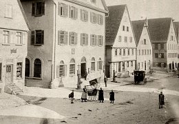 Rathausplatz von 1899