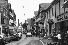 Blick die Marktstraße runter