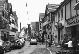 Blick die Marktstraße runter