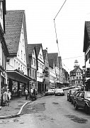 Blick die Marktstraße rauf