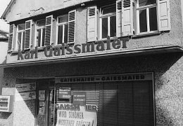Karl Gaissmaier in der Marktstraße