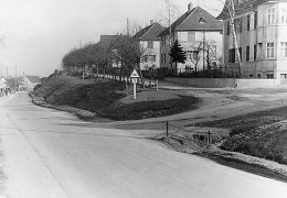 Unteres Ende der Steigstraße 1952