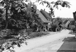 Blick die Oggenhauserstraße runter