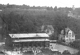 Alte Turnhalle noch ohne Bergschule