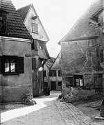 Gasse in der Tanzlaube