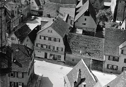 Blick vom Kirchturm auf Langestraße bis Bruckersberg