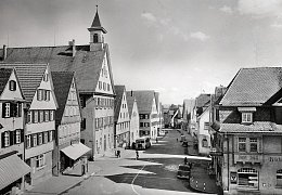 Rathausplatz von 1952