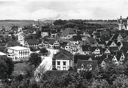 Blick zum Schwibbogenplatz und Postbergdurchbruch