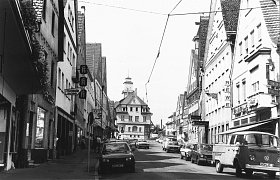 Blick die Marktstraße rauf