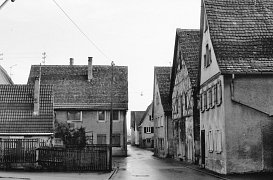 Blick die Wasserschapfgasse entlang