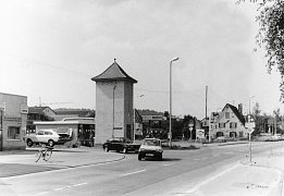 Transformatorturm an der Heidenheimer Straße