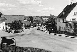 Blick die Ulmerstraße runter