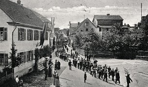 Kinderfestumzug in der Obertorstraße