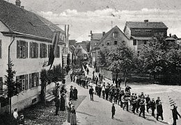 Kinderfestumzug in der Obertorstraße