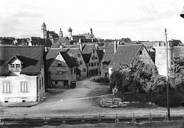 Blick über Turmstraße in die Fischgasse