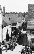 Kinderfestumzug durch die Memminger Torstraße