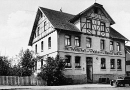 Gaststätte "Waldhorn" von Georg Mack