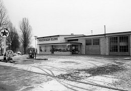 Autohaus Klenk nach Umbau von 1965
