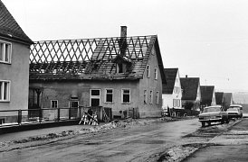 Vorgängerhaus der Druckerei Benz