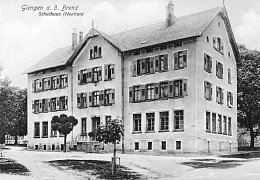 Postkarte der Grabenschule