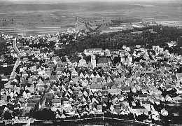 Luftaufnahme der Altstadt von 1956