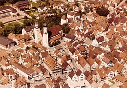 Luftaufnahme obere Innenstadt