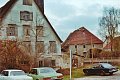 Blick von der Spitalstraße aus mit Mühle selbst