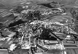 Luftaufnahme gesamtes Giengen von 1960