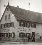 Gasthaus Zum Hecht um 1925