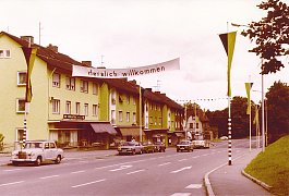 Bahnhofstraße zur 900-Jahrfeier