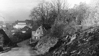 Blick die Jahnstraße runter