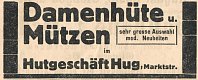 Anzeige Hug im Brenztalboten