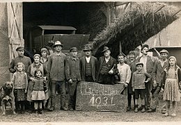 Gruppenfoto des Arbeitstrupp Felsen