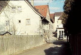 Blick von Ruprecht- in die Lederstraße