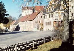 Schwibbogenplatz mit Blick in Burgstraße