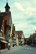 Rathausplatz vor dem Kinderfest in den 1960ern