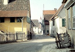 Blick in die hintere Wasserschapfgasse