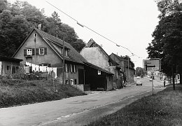 Blick in Richtung Bahnhofstraße 7 bis 19