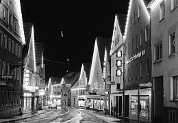 Obere Marktstraße bei Nacht