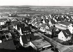 Blick vom Wasserturm 1978