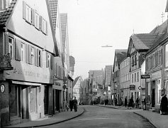 Blick die mittlere Marktstraße hinunter