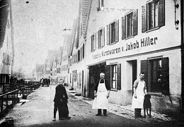 Metzgerei Jakob Hiller in der Lederstraße