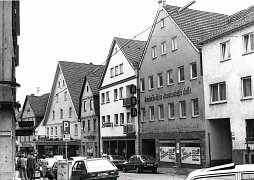 Blick in die mittlere Marktstraße Nr. 24 bis 32