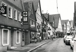 Blick in die untere Marktstraße Nr. 46 bis 38