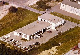 Das neue Autohaus Strauß in der Riedstraße