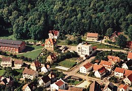 Luftaufnahme von Weinbergstraße bis Karlstraße