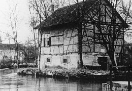 Haus der "Hennen Lina" an der Brenz