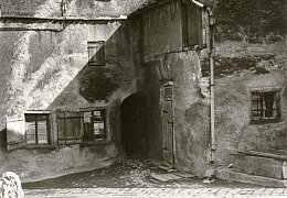 Rückseite der Obertorstraße 5 zur Tanzlaube