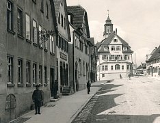 Das Schuhhaus neben der Kanne